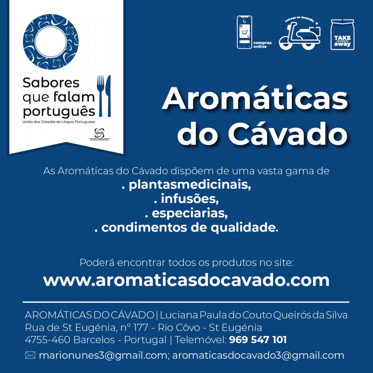 Aromáticas do Cávado