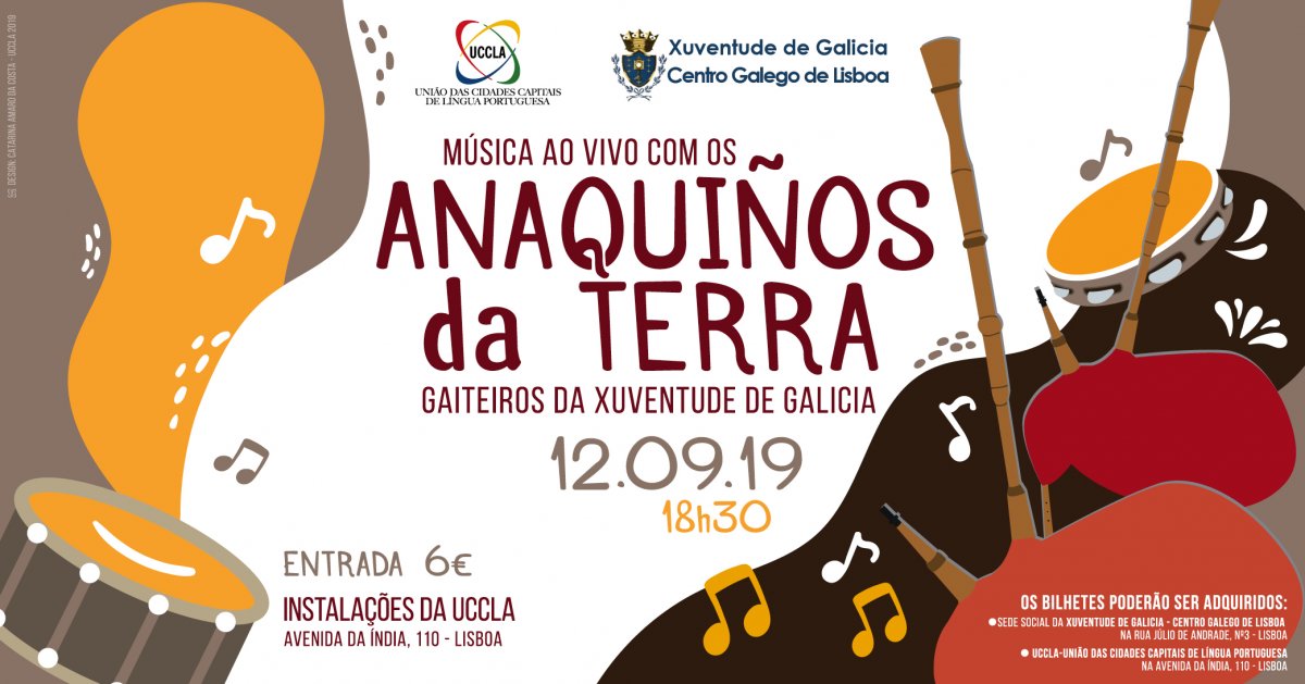 Música da Galiza na UCCLA - Concerto dos Anaquiños da Terra