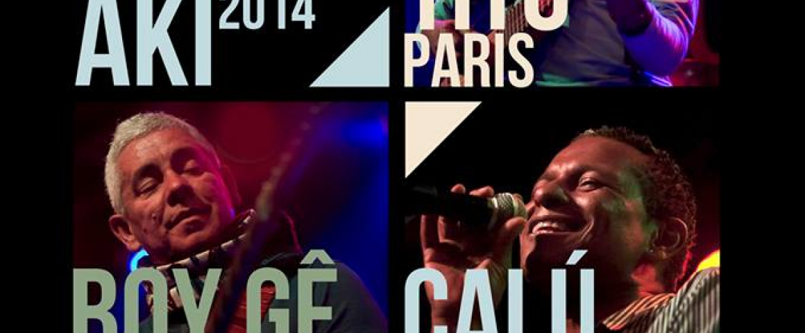 Tito Paris, Boy Gê Mendes e Calú Moreira em "Cabo Verde Aki 2014"