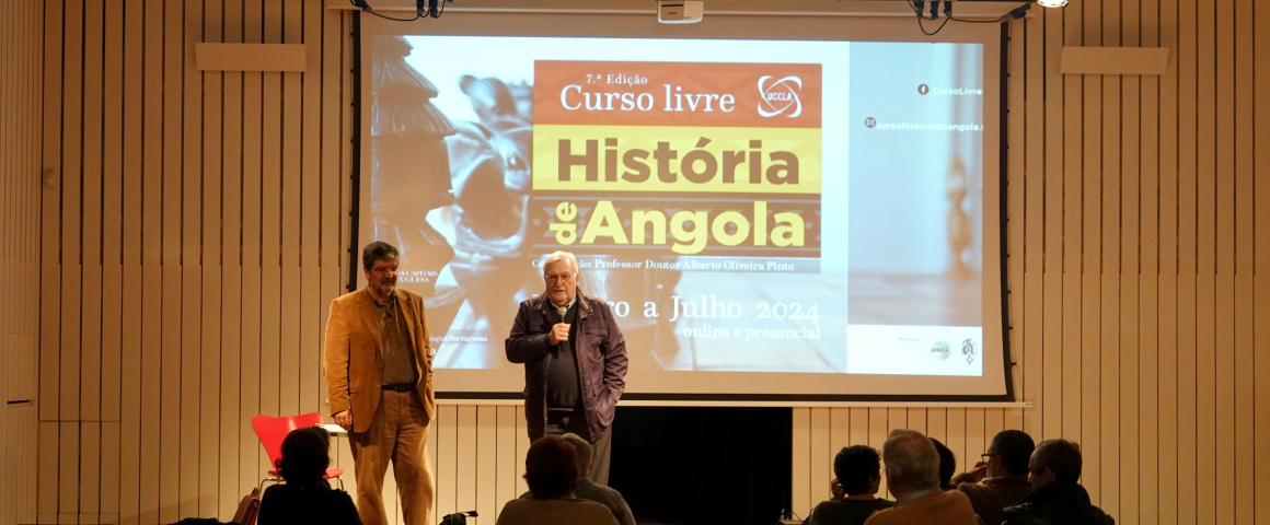 Início da 7.ª edição do Curso Livre História de Angola