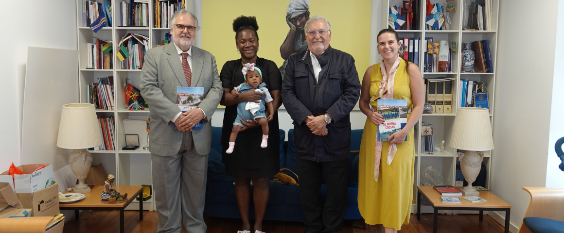 Encontro com representantes da Comunidade de Juristas de Língua Portuguesa