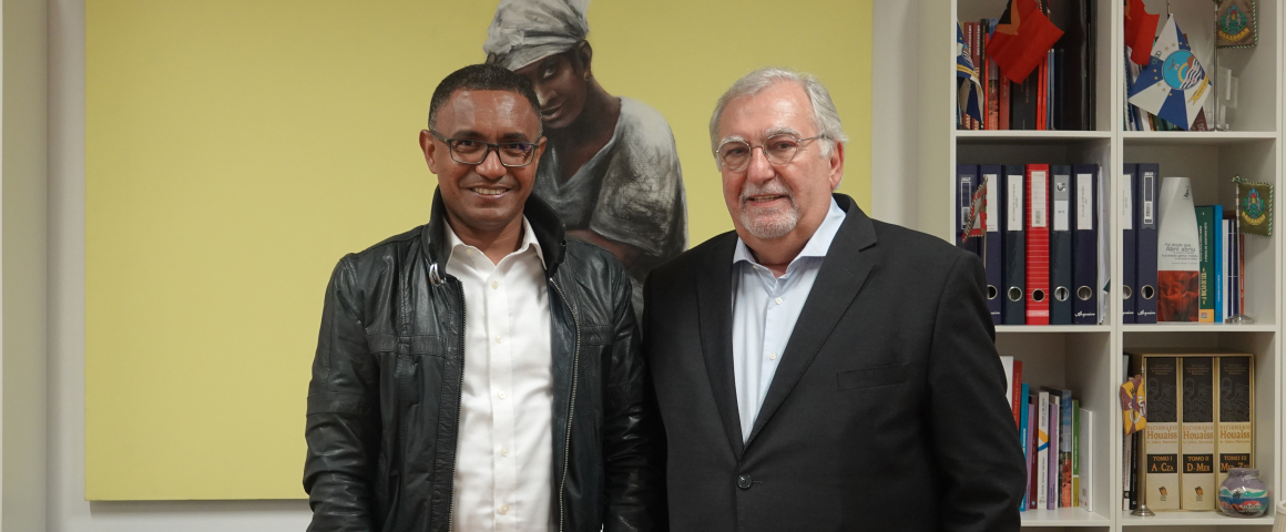 Encontro com o presidente da Câmara Municipal de São Filipe