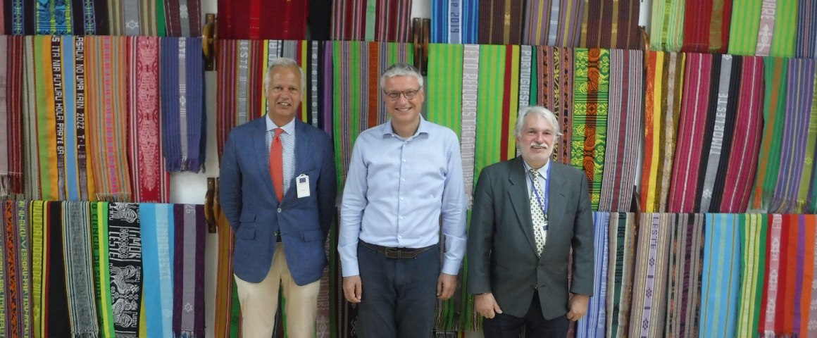 Encontro da UCCLA com embaixador da União Europeia em Díli