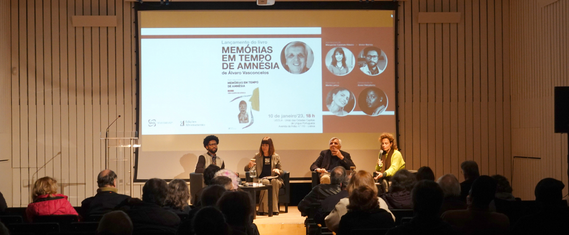 UCCLA acolheu a apresentação do livro “Memórias em Tempo de Amnésia” de Álvaro Vasconcelos