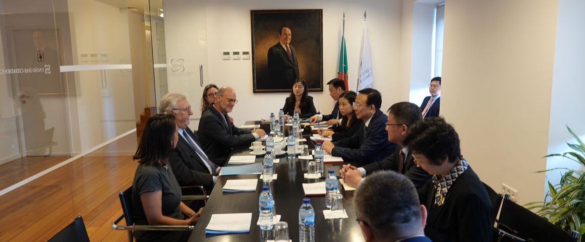 Reunião com Vice-Governador da Província de Jiangsu
