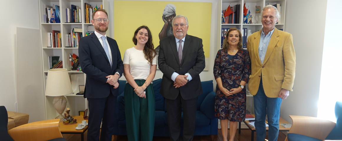 Reunião com delegação da Prefeitura de São Paulo