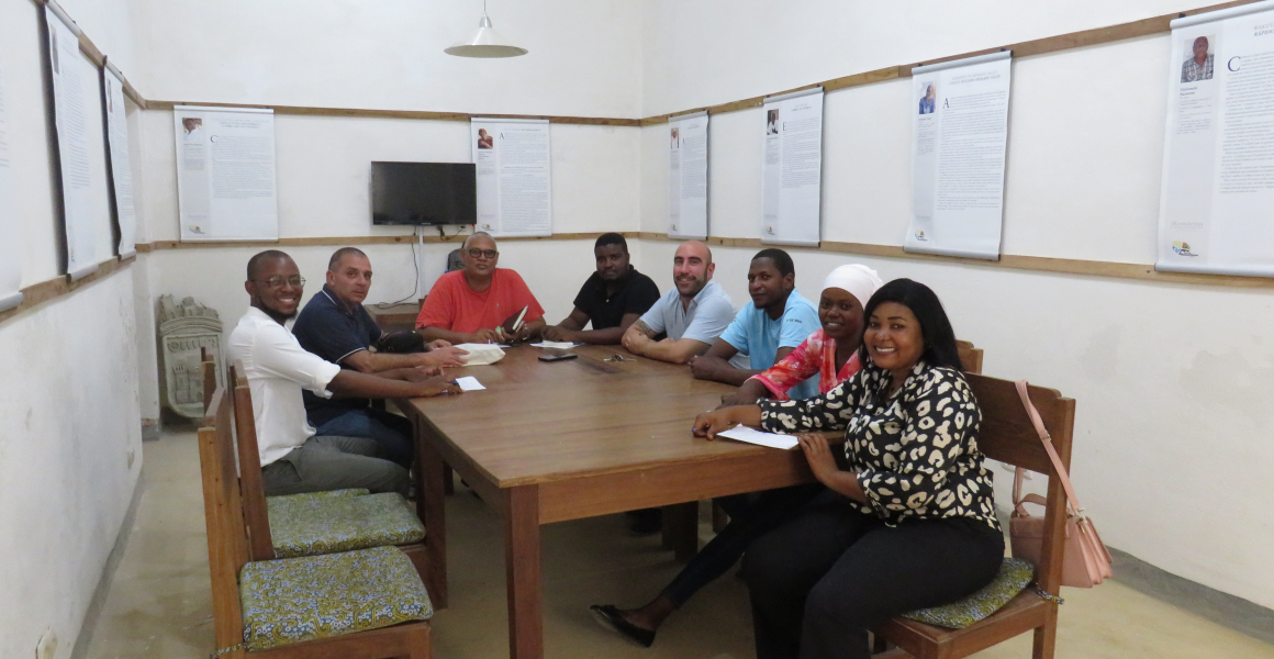 Reuniões de trabalho na Ilha de Moçambique