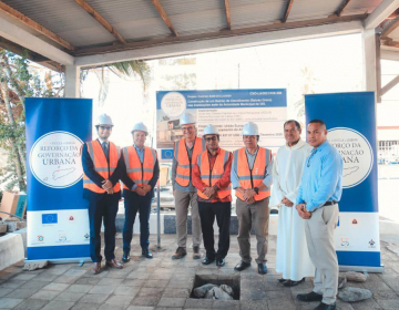 Lançamento da primeira pedra do Balcão de Atendimento Municipal de Díli