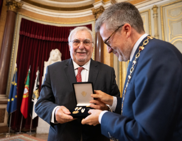 Secretário-geral cessante da UCCLA homenageado com a Medalha Municipal de Mérito