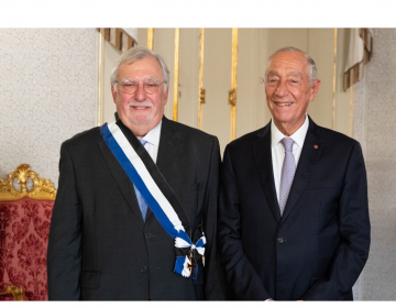 Secretário-geral da UCCLA cessante homenageado pelo Presidente da República