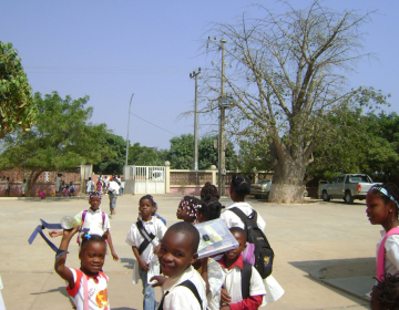 Segurança nas escolas do Huambo