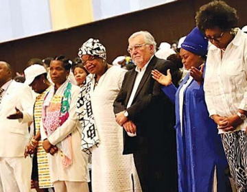 UCCLA esteve presente no culto pelo Dia da Paz em Angola