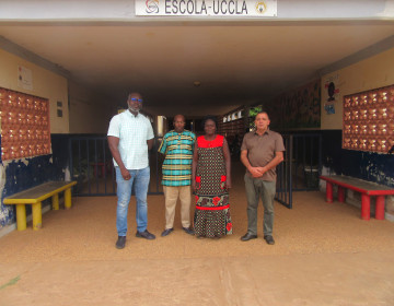 Visita à Escola da UCCLA em Bissau 