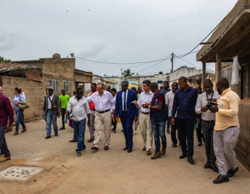 Inauguração do espaço público do Bairro de Quirahe na Ilha de Moçambique