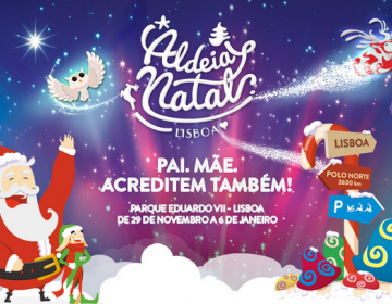 Aldeia de Natal em Lisboa