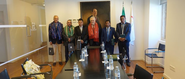 Delegação do Ministério da Administração Estatal de Timor-Leste visita a UCCLA