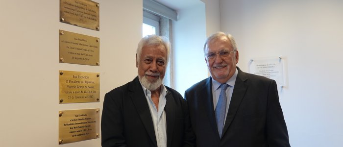 Visita de Xanana Gusmão à UCCLA e encontro com comunidade timorense