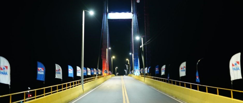 Novo sistema de iluminação reforça segurança na ponte de Outeiro