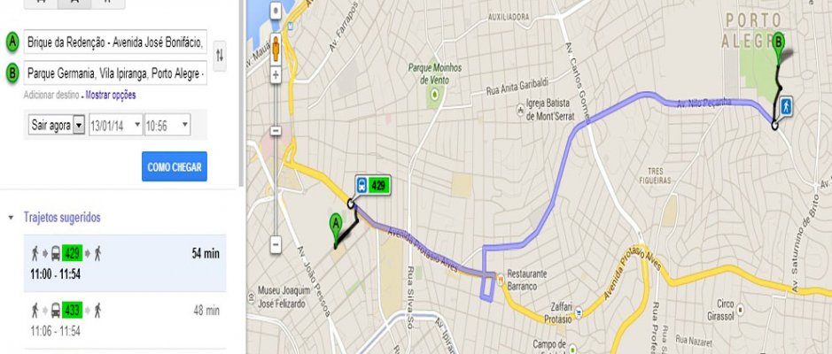 Porto Alegre e Google lançam nova ferramenta de pesquisa de ônibus