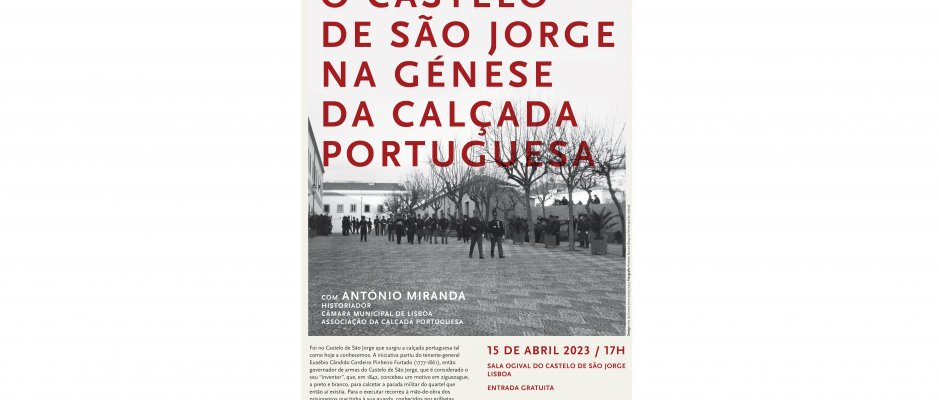 Palestra sobre a origem da Calçada Portuguesa