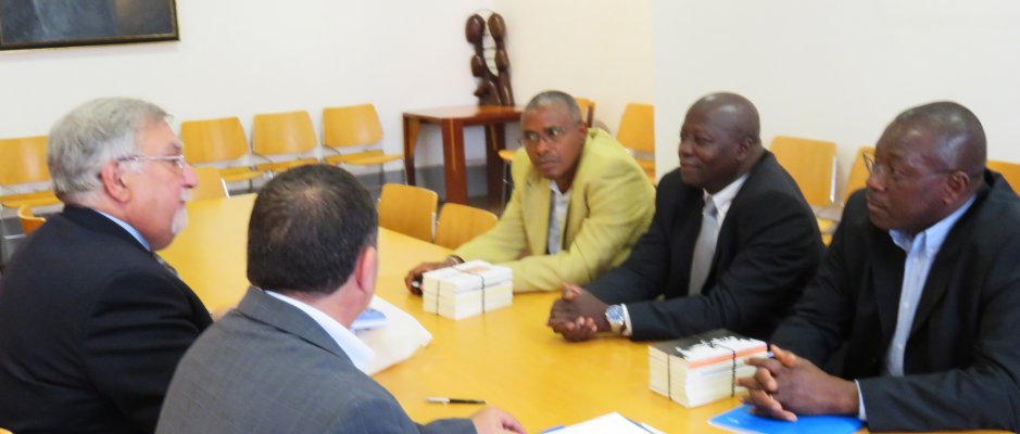 Delegação da Guiné-Bissau recebida na UCCLA