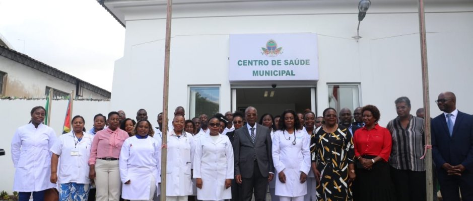 Inauguração do Centro de Saúde Municipal de Maputo 
