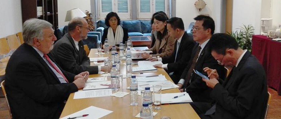 UCCLA recebeu Delegação da Província de Jiangsu 