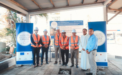 Lançamento da primeira pedra do Balcão de Atendimento Municipal de Díli