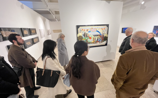 Encerramento da exposição de artistas de Macau na UCCLA