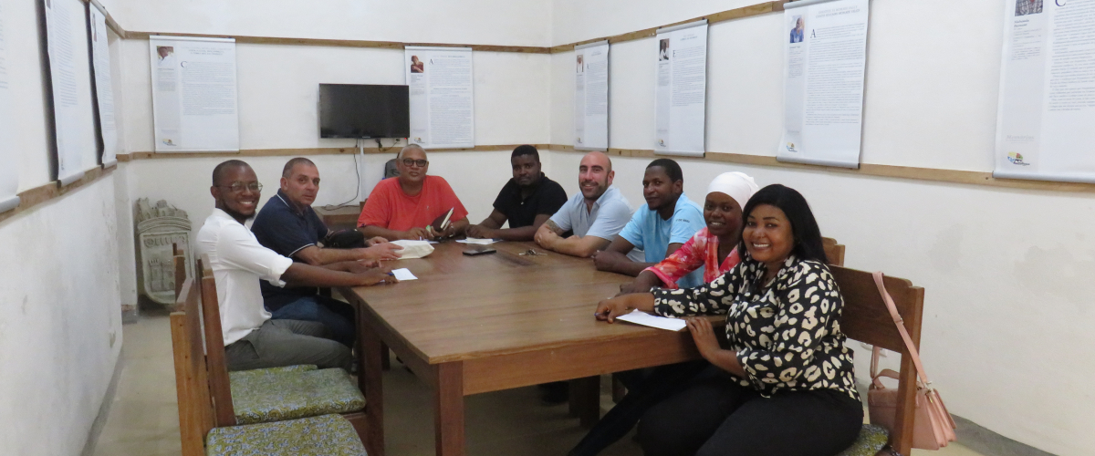 Reuniões de trabalho na Ilha de Moçambique