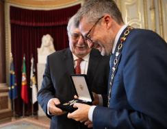 Secretário-geral cessante da UCCLA homenageado com a Medalha Municipal de Mérito