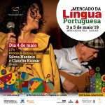 Mercado da Língua Portuguesa - 4 de Maio de 2019, às 17 horas - BOSSA & Outras Novas por Sílvia Nazário e Cláudio Kumar (Brasil)