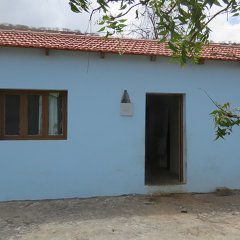 Casas reabilitadas na Ribeira Grande de Santiago