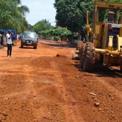 Reabilitação de estradas na Guiné-Bissau