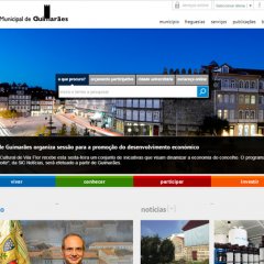 Website do município de Guimarães distinguido como “Boa Prática” na Administração Pública