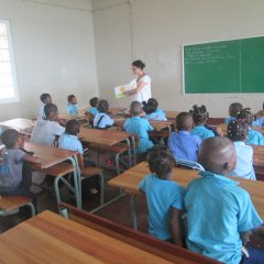 Cluster da Cooperação Portuguesa da Ilha de Moçambique - Ação estruturante na área da Educação