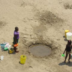 Zonas rurais de Nampula com acesso a água potável