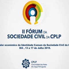 II Fórum da Sociedade Civil da CPLP
